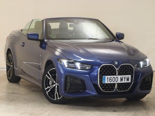 BMW Serie 4 430i Cabrio color Azul. Año 2025. 180KW(245CV). Gasolina. 