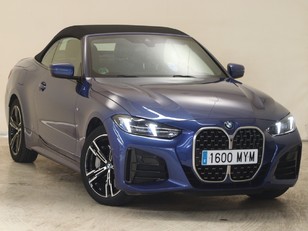 BMW Serie 4 430i Cabrio color Azul. Año 2025. 180KW(245CV). Gasolina. 