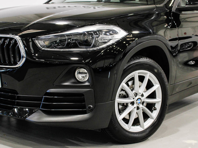 BMW X2 sDrive18d color Negro. Año 2019. 110KW(150CV). Diésel. En concesionario Barcelona Premium -- GRAN VIA de Barcelona