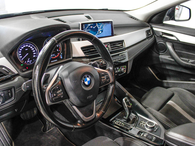BMW X2 sDrive18d color Negro. Año 2019. 110KW(150CV). Diésel. En concesionario Barcelona Premium -- GRAN VIA de Barcelona