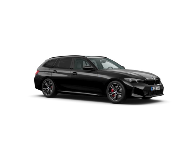 BMW Serie 3 320d Touring color Negro. Año 2025. 140KW(190CV). Diésel. En concesionario Movilnorte El Plantio de Madrid