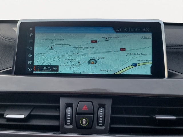 BMW X1 sDrive18d color Gris. Año 2022. 110KW(150CV). Diésel. En concesionario Benigar Alzira de Valencia