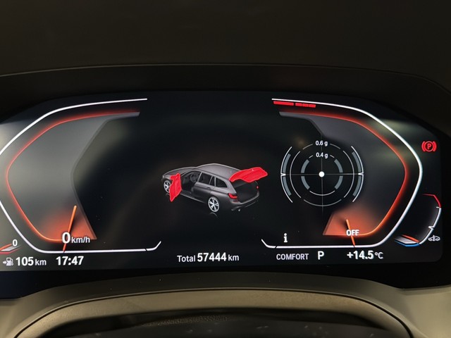 BMW Serie 3 320d Touring color Gris. Año 2020. 140KW(190CV). Diésel. En concesionario Enekuri Motor de Vizcaya