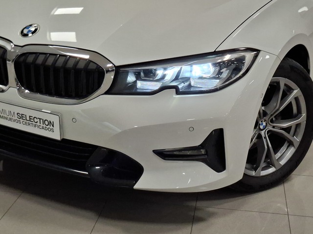 BMW Serie 3 318d color Blanco. Año 2020. 110KW(150CV). Diésel. En concesionario Automoviles Bertolin, S.L. de Valencia