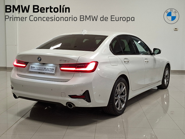 BMW Serie 3 318d color Blanco. Año 2020. 110KW(150CV). Diésel. En concesionario Automoviles Bertolin, S.L. de Valencia