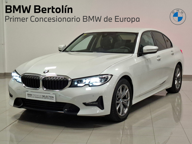 BMW Serie 3 318d color Blanco. Año 2020. 110KW(150CV). Diésel. En concesionario Automoviles Bertolin, S.L. de Valencia