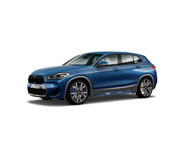 BMW X2 sDrive18d color Azul. Año 2021. 110KW(150CV). Diésel. En concesionario BMW Marcos Automoción de Valencia