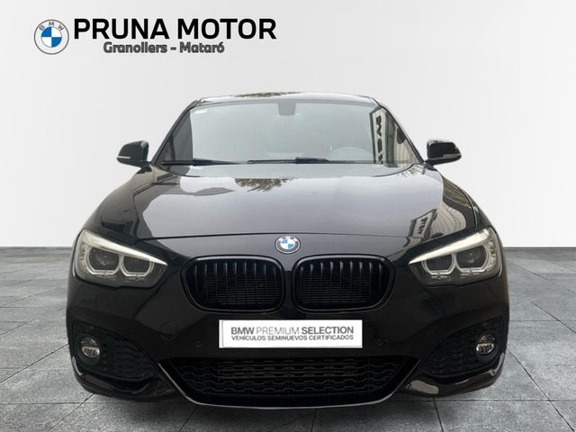 BMW Serie 1 118d color Negro. Año 2018. 110KW(150CV). Diésel. En concesionario Pruna Motor de Barcelona