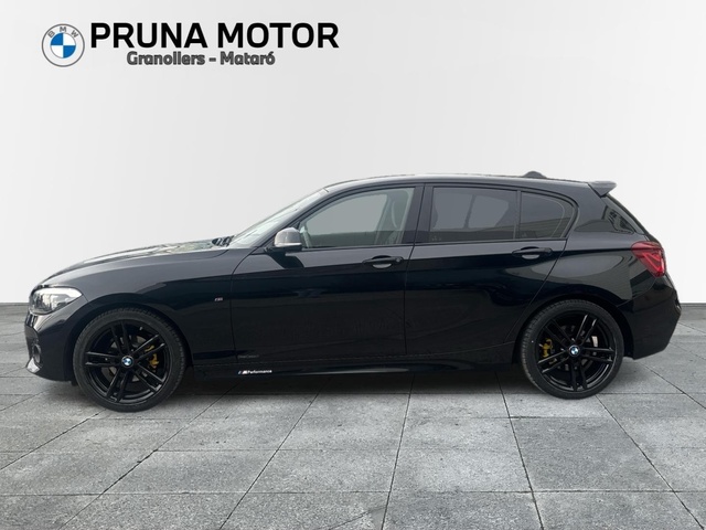 BMW Serie 1 118d color Negro. Año 2018. 110KW(150CV). Diésel. En concesionario Pruna Motor de Barcelona