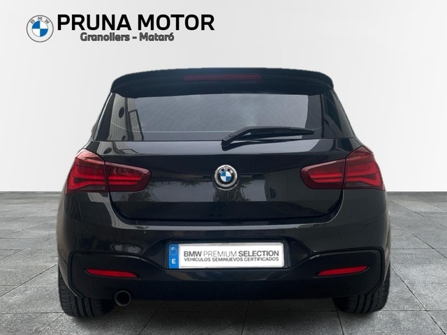 BMW Serie 1 118d color Negro. Año 2018. 110KW(150CV). Diésel. En concesionario Pruna Motor de Barcelona