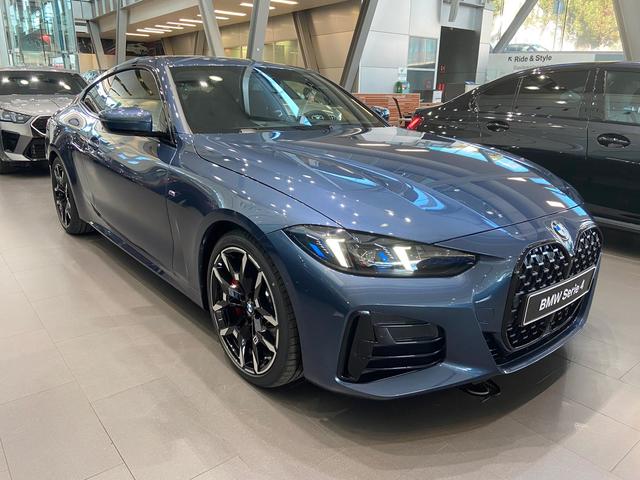 BMW Serie 4 420i Coupe color Azul. Año 2025. 135KW(184CV). Gasolina. En concesionario BYmyCAR Madrid - Algete de Madrid