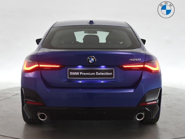 BMW Serie 4 420i Gran Coupe color Azul. Año 2025. 135KW(184CV). Gasolina. En concesionario BYmyCAR Madrid - Algete de Madrid