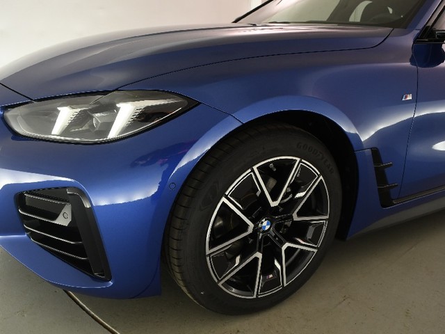 BMW Serie 4 420i Gran Coupe color Azul. Año 2025. 135KW(184CV). Gasolina. En concesionario BYmyCAR Madrid - Algete de Madrid