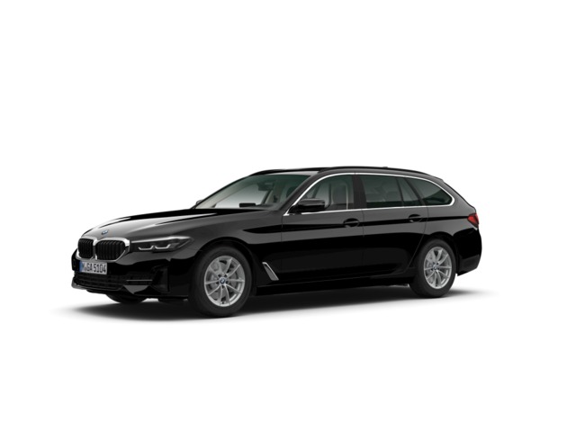 BMW Serie 5 520d Touring color Negro. Año 2021. 140KW(190CV). Diésel. En concesionario Motri Motor Jaén de Jaén