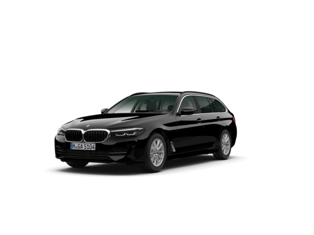 BMW Serie 5 520d Touring color Negro. Año 2021. 140KW(190CV). Diésel. En concesionario Motri Motor Jaén de Jaén