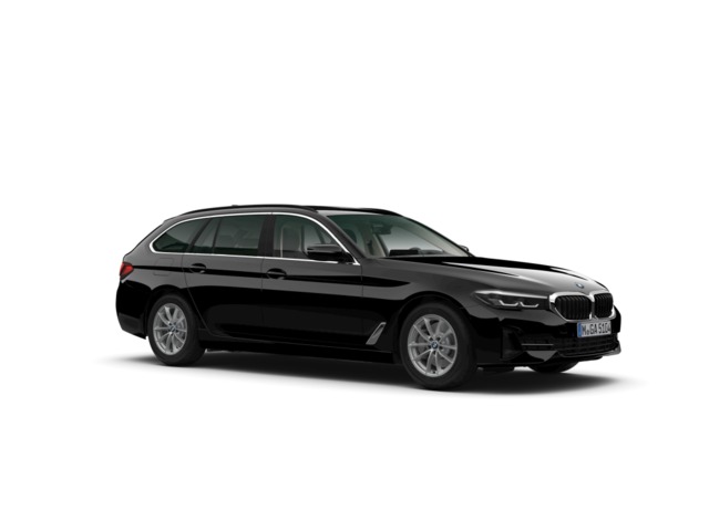 BMW Serie 5 520d Touring color Negro. Año 2021. 140KW(190CV). Diésel. En concesionario Motri Motor Jaén de Jaén