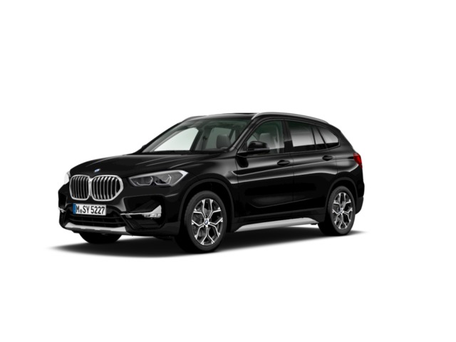 BMW X1 sDrive18d color Negro. Año 2021. 110KW(150CV). Diésel. En concesionario Hispamovil Elche de Alicante
