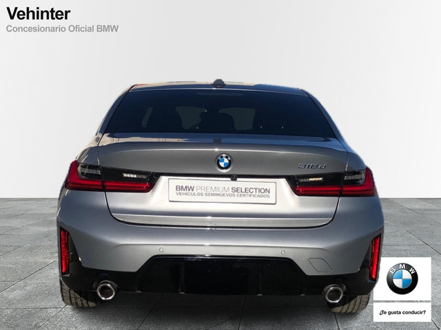 BMW Serie 3 318d color Gris. Año 2025. 110KW(150CV). Diésel. En concesionario Vehinter Getafe de Madrid