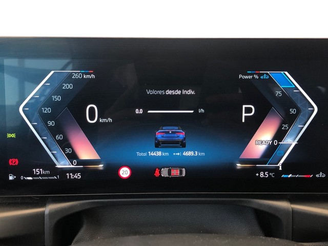 BMW Serie 4 420d Cabrio color Azul. Año 2025. 140KW(190CV). Diésel. En concesionario Vehinter Getafe de Madrid