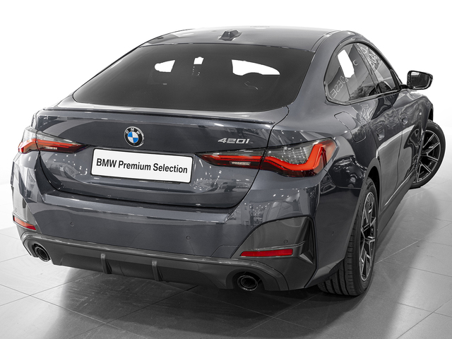 BMW Serie 4 420i Gran Coupe color Gris. Año 2025. 135KW(184CV). Gasolina. En concesionario Caetano Cuzco, Salvatierra de Madrid
