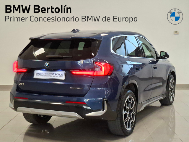 BMW X1 sDrive18d color Azul. Año 2022. 110KW(150CV). Diésel. En concesionario Automoviles Bertolin S.L. de Valencia