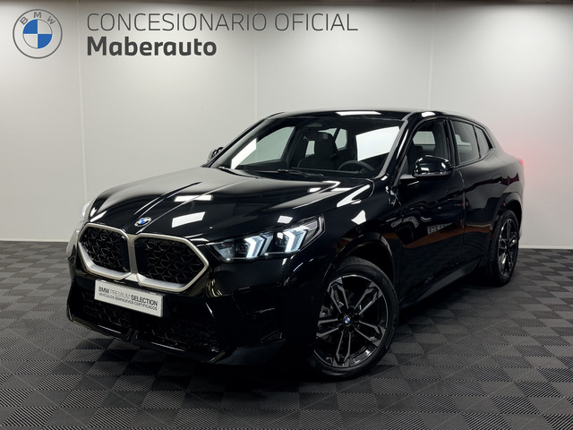 BMW X2 sDrive18d color Negro. Año 2025. 110KW(150CV). Diésel. En concesionario Maberauto de Castellón