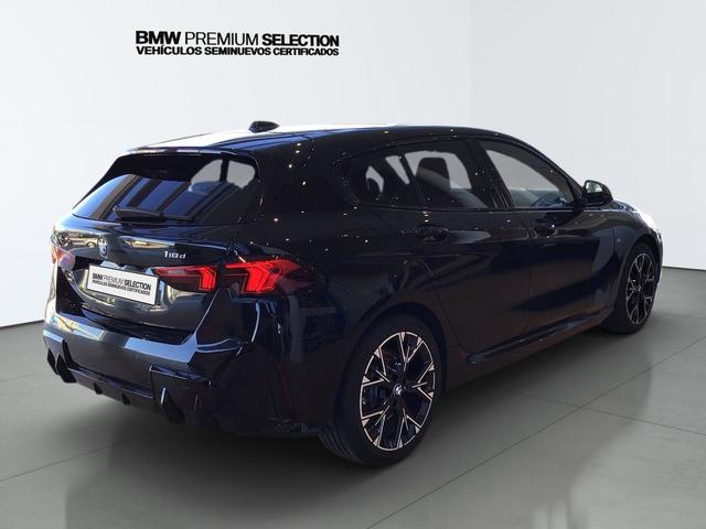 BMW Serie 1 118d color Negro. Año 2025. 110KW(150CV). Diésel. En concesionario Automotor Premium Viso - Málaga de Málaga