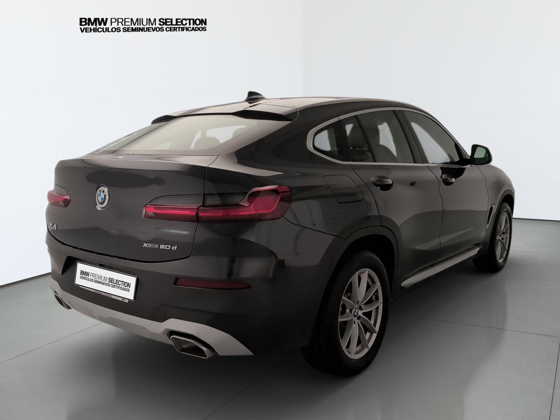 BMW X4 xDrive20d color Gris. Año 2022. 140KW(190CV). Diésel. En concesionario Automotor Premium Velázquez - Málaga de Málaga