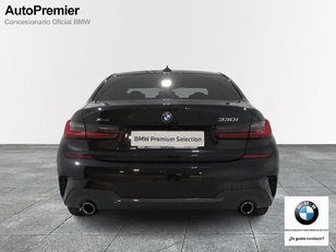BMW Serie 3 330i color Negro. Año 2022. 190KW(258CV). Gasolina. En concesionario Auto Premier, S.A. - MADRID de Madrid