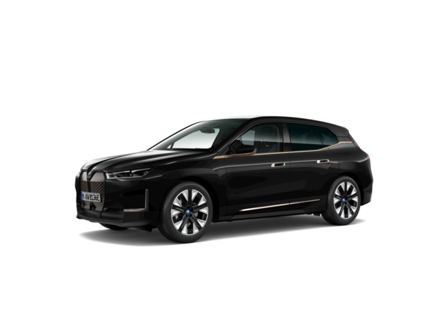 BMW iX xDrive40 color Negro. Año 2021. 240KW(326CV). Eléctrico. En concesionario Movilnorte El Plantio de Madrid