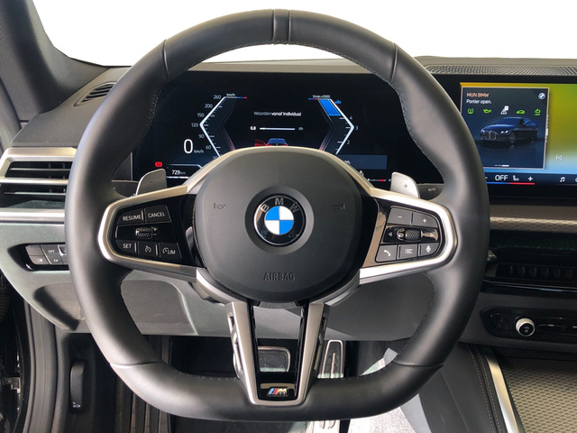 BMW Serie 4 420d Gran Coupe color Negro. Año 2025. 140KW(190CV). Diésel. En concesionario Vehinter Getafe de Madrid