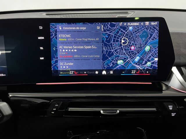 BMW iX1 eDrive20 color Negro. Año 2025. 150KW(204CV). Eléctrico. En concesionario Unicars Ponent de Lleida