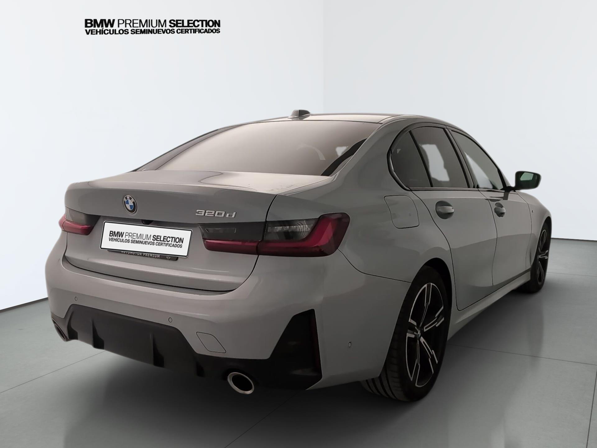 BMW Serie 3 320d color Gris. Año 2023. 140KW(190CV). Diésel. En concesionario Automotor Premium Marbella - Málaga de Málaga
