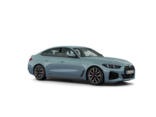 BMW Serie 4 430d Gran Coupe color Verde. Año 2024. 210KW(286CV). Diésel. En concesionario Caetano Cuzco, Alcalá de Madrid