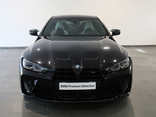 BMW M M4 Coupe Competition color Negro. Año 2022. 375KW(510CV). Gasolina. En concesionario Autogal de Ourense