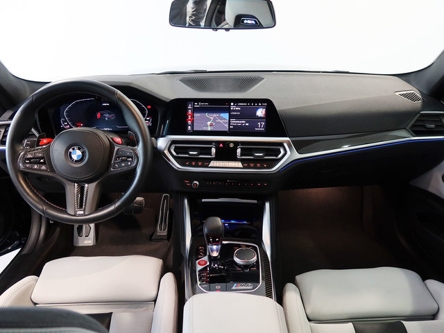 BMW M M4 Coupe Competition color Negro. Año 2022. 375KW(510CV). Gasolina. En concesionario Autogal de Ourense