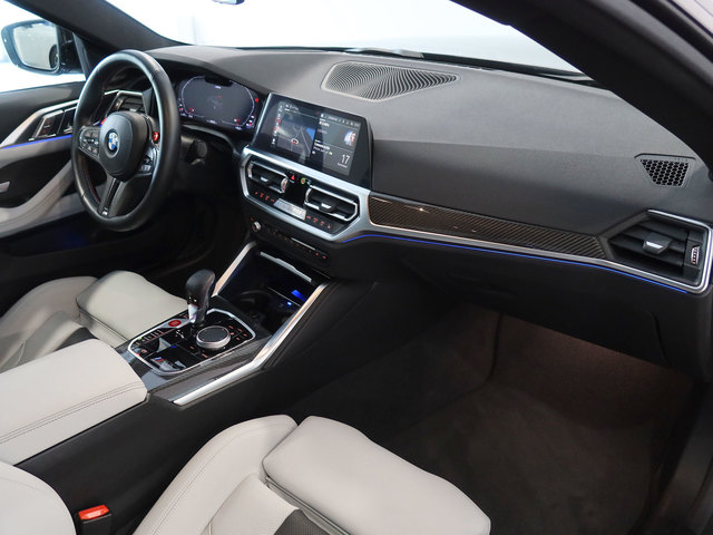 BMW M M4 Coupe Competition color Negro. Año 2022. 375KW(510CV). Gasolina. En concesionario Autogal de Ourense