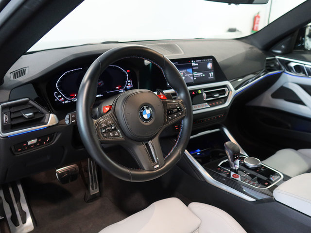 BMW M M4 Coupe Competition color Negro. Año 2022. 375KW(510CV). Gasolina. En concesionario Autogal de Ourense