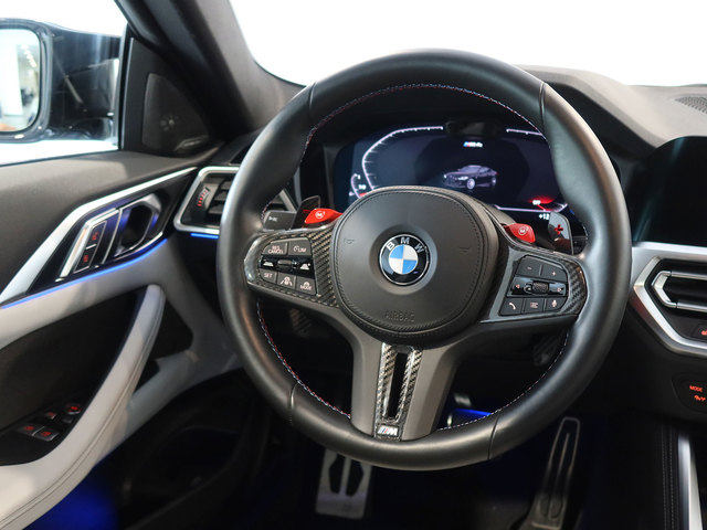 BMW M M4 Coupe Competition color Negro. Año 2022. 375KW(510CV). Gasolina. En concesionario Autogal de Ourense