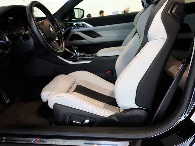 BMW M M4 Coupe Competition color Negro. Año 2022. 375KW(510CV). Gasolina. En concesionario Autogal de Ourense