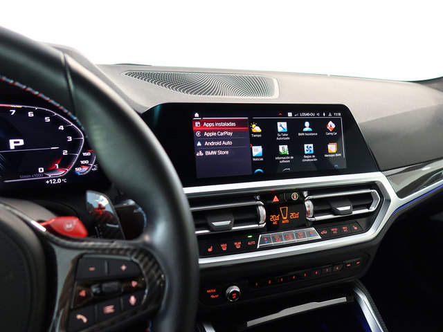 BMW M M4 Coupe Competition color Negro. Año 2022. 375KW(510CV). Gasolina. En concesionario Autogal de Ourense