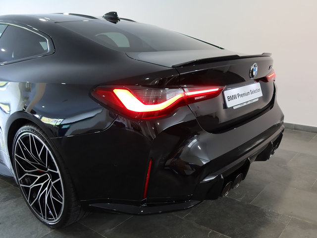 BMW M M4 Coupe Competition color Negro. Año 2022. 375KW(510CV). Gasolina. En concesionario Autogal de Ourense