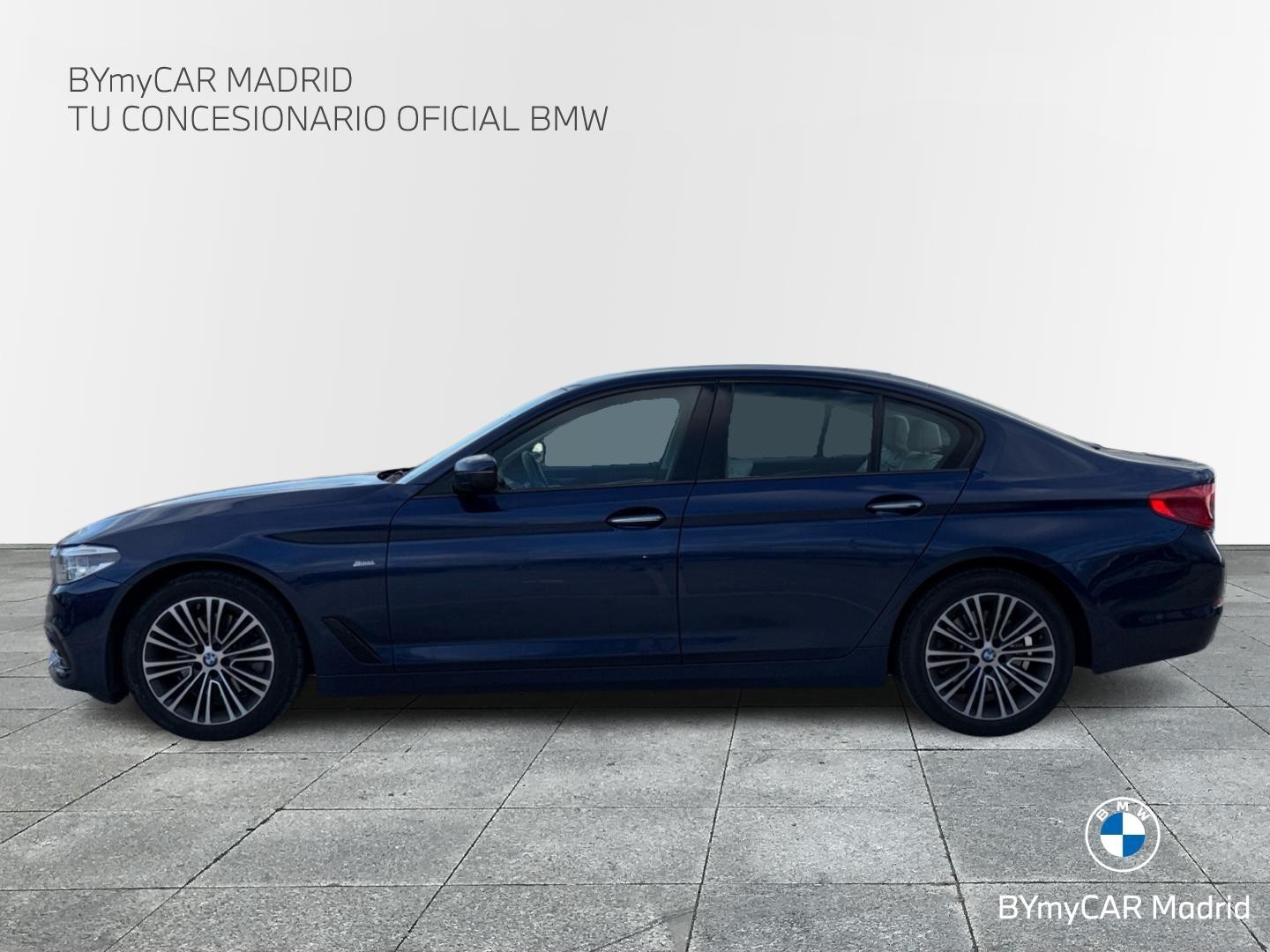 BMW Serie 5 520d color Azul. Año 2021. 140KW(190CV). Diésel. En concesionario BYmyCAR Madrid - Algete de Madrid