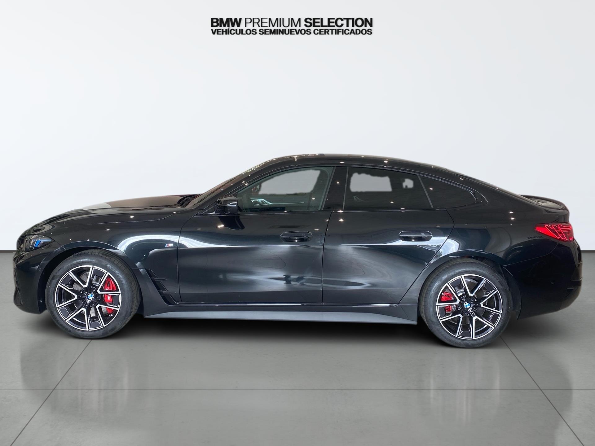 BMW Serie 4 420d Gran Coupe color Negro. Año 2025. 140KW(190CV). Diésel. En concesionario Automotor Costa, S.L.U. de Almería