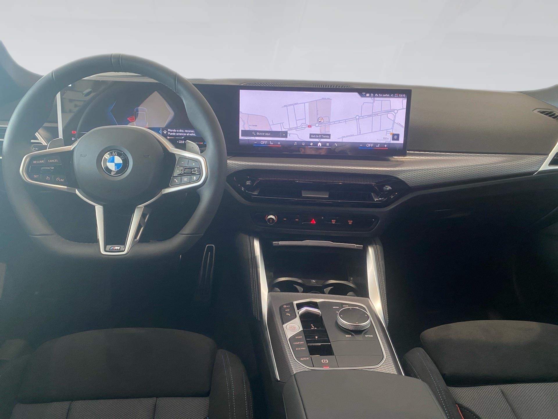 BMW Serie 4 420d Gran Coupe color Negro. Año 2025. 140KW(190CV). Diésel. En concesionario Automotor Costa, S.L.U. de Almería