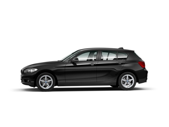 BMW Serie 1 116d color Negro. Año 2017. 85KW(116CV). Diésel. En concesionario San Rafael Motor, S.L. de Córdoba