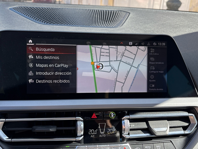 BMW Serie 3 318d Touring color Negro. Año 2022. 110KW(150CV). Diésel. En concesionario BYmyCAR Madrid - Algete de Madrid