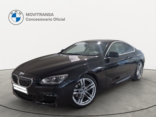 Fotos de BMW Serie 6 640d Coupe color Negro. Año 2016. 230KW(313CV). Diésel. En concesionario Movitransa Cars Huelva de Huelva