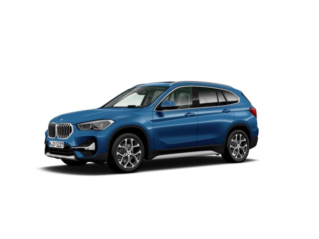 BMW X1 sDrive18d color Azul. Año 2021. 110KW(150CV). Diésel. En concesionario Automotor Premium Viso - Málaga de Málaga