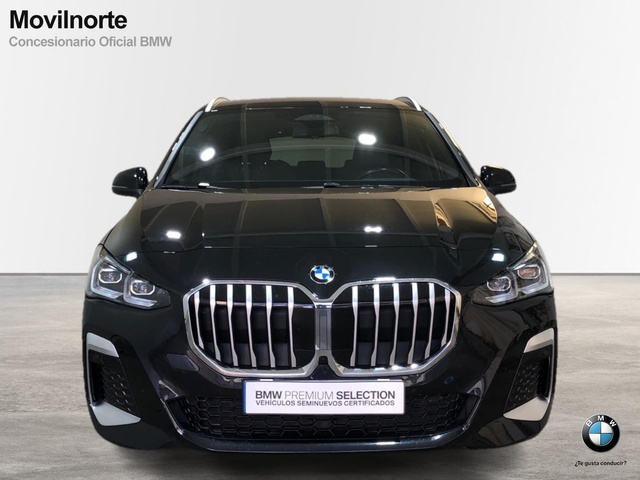 BMW Serie 2 218d Active Tourer color Negro. Año 2022. 110KW(150CV). Diésel. En concesionario Movilnorte El Carralero de Madrid